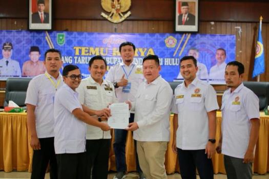 Daniel Eka Perdana Terpilih Secara Aklamasi Sebagai Ketua Karang Taruna Inhu